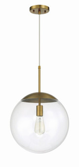 Gaze - 1 Light Pendant In Contemporary Style-15.13 Inches Tall and 14 Inches Wide