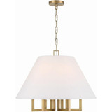 Westwood - 6 Light Chandelier-18.5 Inches Tall and 24 Inches Wide