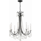 Karrington - 8 Light Chandelier In Traditional Style-31 Inches Tall and 26 Inches Wide