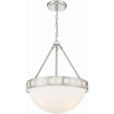 Kirby - 3 Light Chandelier In Modern and Contemporary Style-21.5 Inches Tall and 17.5 Inches Wide