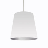 Oversized Drum - One Light Large Pendant