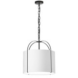 Quincy - 1 Light Pendant In Contemporary Style-16.5 Inches Tall and 18 Inches Wide