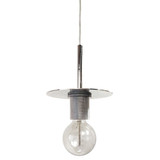 Roswell - 1 Light Pendant with Disc Accent