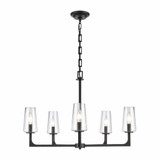 Fitzroy - 5 Light Chandelier In Farmhouse Style-19.5 Inches Tall and 28 Inches Wide