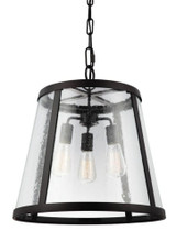 Feiss Lighting-Harrow-Pendant 3 Light in Modern Style-18.88 Inch Wide by 18.25 Inch High