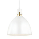 Generation Lighting-Sean Lavin-Pendant 1 Light in Contemporary Style-16.5 Inch Wide by 19.75 Inch Tall