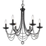 Mirabella - 6 Light Chandelier-25.75 Inches Tall and 25.5 Inches Wide