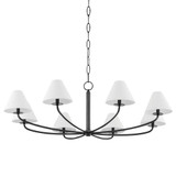 Stacey - 8 Light Chandelier-17 Inches Tall and 52.25 Inches Wide