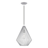 Linz - 1 Light Pendant In Geometric Style-21 Inches Tall and 11.5 Inches Wide