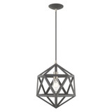 Ashland - 1 Light Pendant In Geometric Style-20.75 Inches Tall and 13 Inches Wide