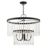 Elizabeth - 5 Light Pendant in Glam Style - 24 Inches wide by 23 Inches high