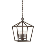 Ritner - 4 Light Pendant-18 Inches Tall and 12 Inches Wide