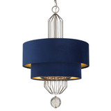 Grandeur - 8 Light Pendant-37 Inches Tall and 24 Inches Wide