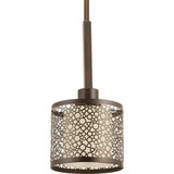 Mingle - Pendants Light - 1 Light in Bohemian and Mid-Century Modern style - 6 Inches wide by 6.25 Inches high