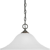 Trinity - Pendants Light - 1 Light in Transitional and Traditional style - 18 Inches wide by 9.5 Inches high