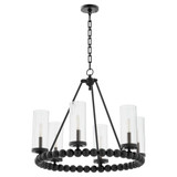 Lee Boulevard - 6 Light Chandelier-25 Inches Tall and 28 Inches Wide