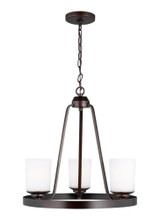 Sea Gull Lighting-Kemal-3 Light Chandelier