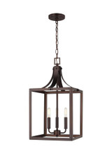 Sea Gull Lighting-Labette-60W Three Light Medium Foyer in Traditional Style-12 Inch wide by 23.5 Inch high