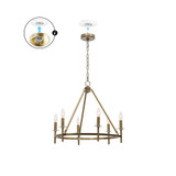 6 Light Chandelier Sapello 6 Light Chandelier Sapello