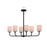 6 Light Chandelier Linear Parkmont