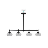 4 Light Chandelier Linear Kinsmon 4 Light Chandelier Linear Kinsmon