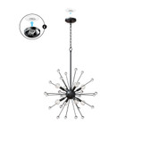 8 Light Chandelier Bossier Round 8 Light Chandelier Bossier Round