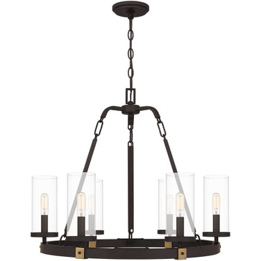 Lisbon - 6 Light Chandelier In Traditional Style-21.75 Inches Tall and 26.25 Inches Wide