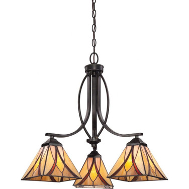 Asheville - 3 Light Large Pendant - 22.25 Inches high