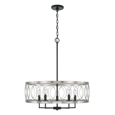 Madeline - 4 Light Pendant In Transitional Style-28 Inches Tall and 24.5 Inches Wide