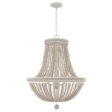 Handley - 6 Light Chandelier In Coastal Style-30 Inches Tall and 24 Inches Wide