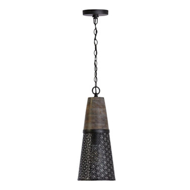 19.5 Inch 1 Light Pendant - in Urban/Industrial style - 7.75 high by 19.5 wide