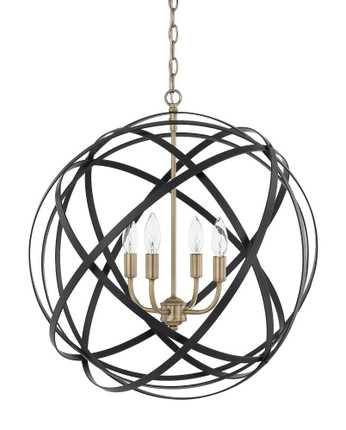 Axis - 4 Light Pendant - in Transitional style - 0 high by 0 wide