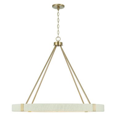 Delaney - 8 Light Chandelier In Minimalist Style-30 Inches Tall and 36 Inches Wide