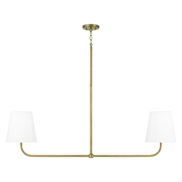 Brody - 2 Light Island In Minimalist Style-21.25 Inches Tall and 50 Inches Wide