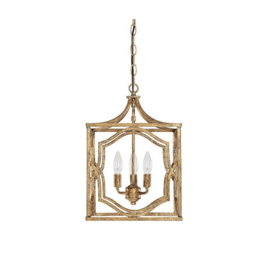 Blakely - 3 Light Dual Mount Foyer - in Transitional style - 12 high by 17.75 wide