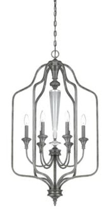 Boulevard - Six Light Chandelier - 21 inches wide by 39 inches high