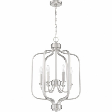 Bolden - Six Light Foyer in Transitional Style - 18 inches wide by 29 inches high