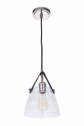 Hagen - One Light Pendant - 7.87 inches wide by 11 inches high