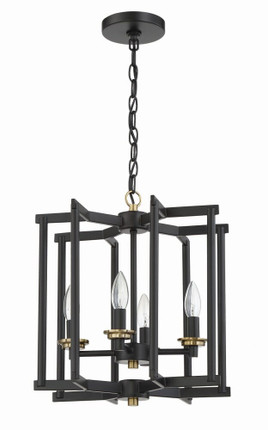 Avante Grand - 4 Light Cage Foyer-15.98 Inches Tall and 13.98 Inches Wide