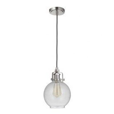 State House - One Light Mini Pendant with Cord - 6.3 inches wide by 15 inches high