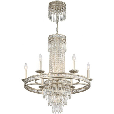 Mercer - Six Light Chandelier in Classic Style - 28 Inches Wide by 33 Inches High