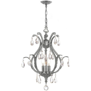 Dawson - Three Light Chandelier in Classic Style - 16 Inches Wide by 19.5 Inches High