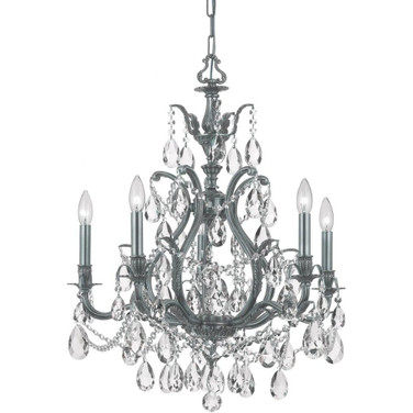 Dawson - Five Light Chandelier in Classic Style - 26.5 Inches Wide by 28.5 Inches High