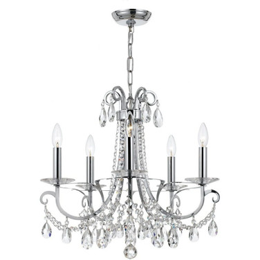 Othello - 5 Light Chandelier in Classic Style - 20.5 Inches Wide by 19 Inches High