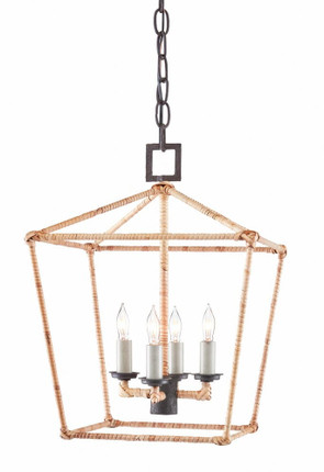 Denison - 4 Light Small Chandelier In 17.5 Inches Tall and 12.25 Inches Wide