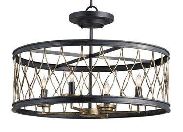 Crisscross - 4 Light Pendant