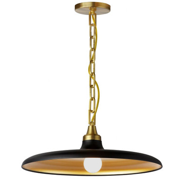 Quentin - 1 Light Pendant In Contemporary Style-7 Inches Tall and 18 Inches Wide