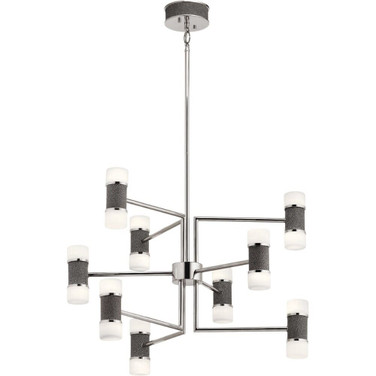 Vey - 18.5 Inch 9 Led Chandelier