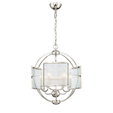 Manilow Chandelier 6 Light - 19 Inches Wide by 23 Inches High