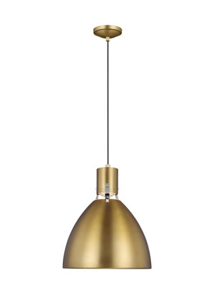 Generation Lighting-Sean Lavin-Pendant 1 Light in Contemporary Style-14.13 Inch Wide by 17 Inch Tall